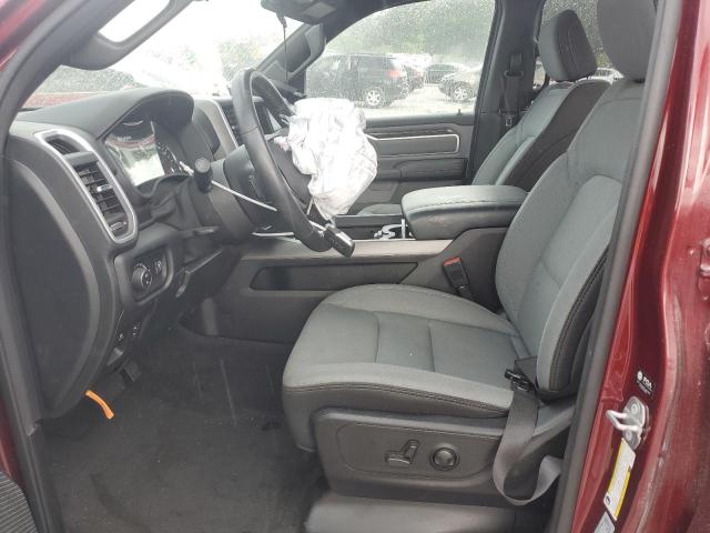 1C6SRFBT8NN204460 - 2022 RAM 1500 BIG HORN/LONE STAR MAROON photo 7