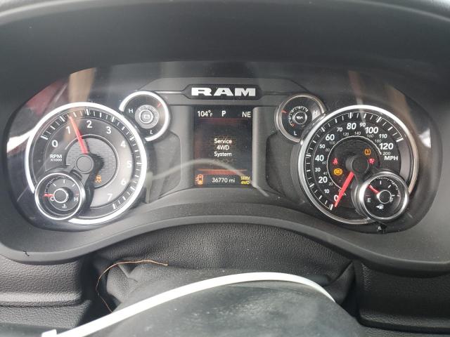 1C6SRFBT8NN204460 - 2022 RAM 1500 BIG HORN/LONE STAR MAROON photo 9