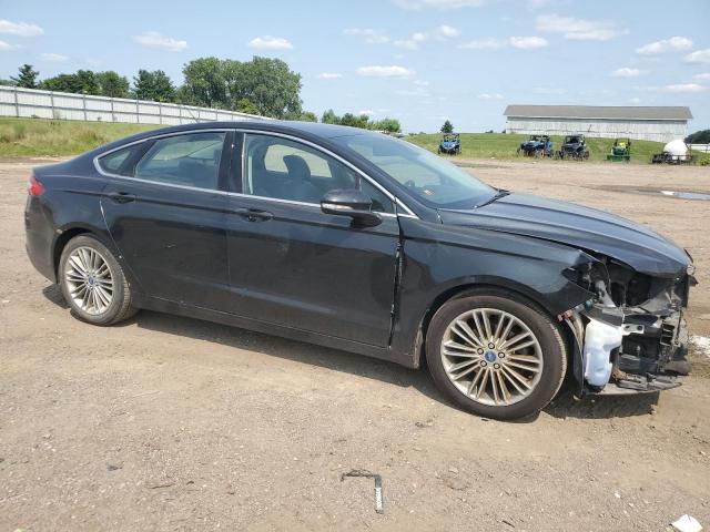 3FA6P0H95DR214471 - 2013 FORD FUSION SE BLACK photo 4