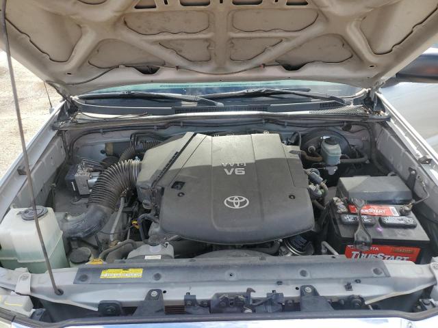 5TETU62N35Z026208 - 2005 TOYOTA TACOMA PRERUNNER ACCESS CAB SILVER photo 11