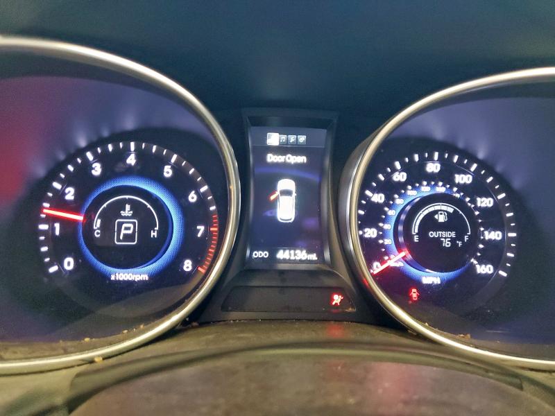 5XYZU3LA3DG017294 - 2013 HYUNDAI SANTA FE S Сріблястий фото 9