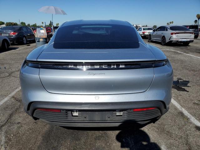 WP0AA2Y13MSA13865 - 2021 PORSCHE TAYCAN SILVER photo 6