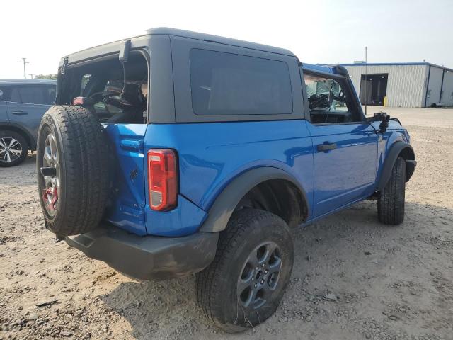 1FMDE5AP2NLB29791 - 2022 FORD BRONCO BASE BLUE photo 3