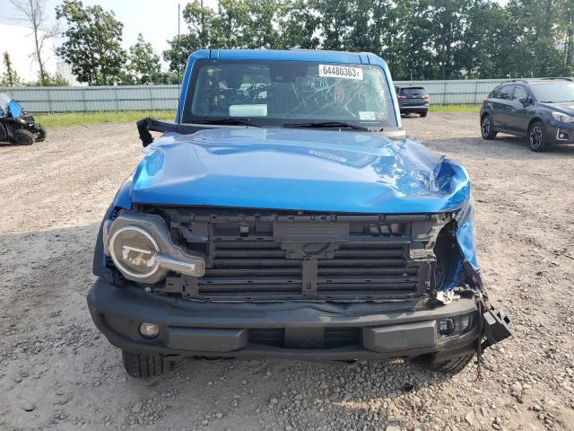 1FMDE5AP2NLB29791 - 2022 FORD BRONCO BASE BLUE photo 5