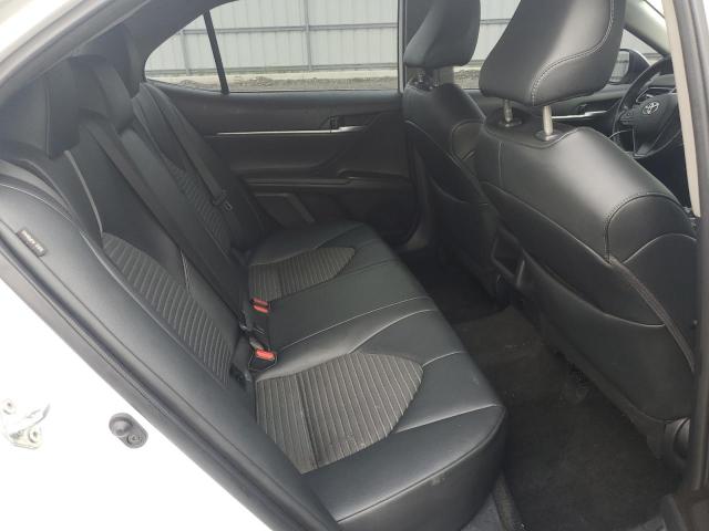 4T1T11AK0PU803454 - 2023 TOYOTA CAMRY SE NIGHT SHADE WHITE photo 10