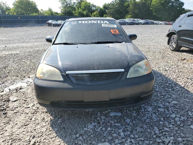 2HGES267X3H555412 - 2003 HONDA CIVIC EX BLACK photo 5