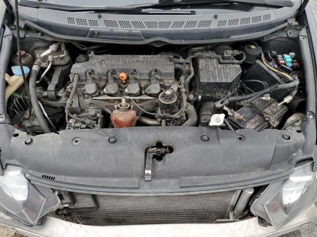 1HGFA16896L058742 - 2006 HONDA CIVIC EX BLACK photo 11