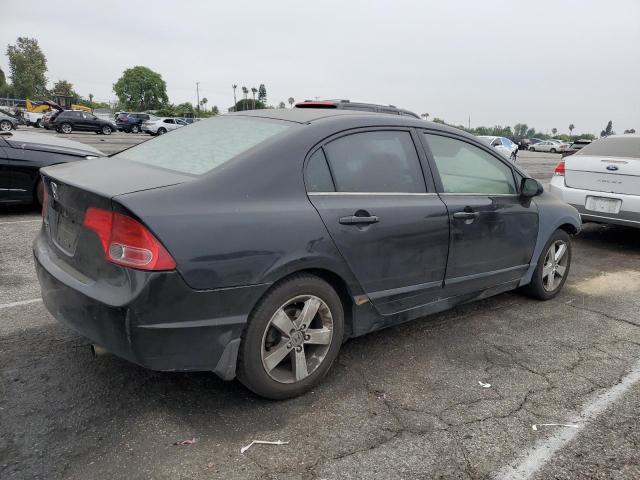 1HGFA16896L058742 - 2006 HONDA CIVIC EX BLACK photo 3