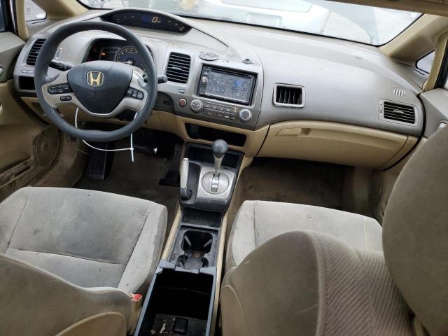 1HGFA16896L058742 - 2006 HONDA CIVIC EX BLACK photo 8