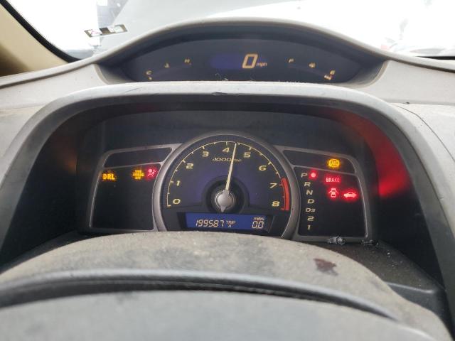 1HGFA16896L058742 - 2006 HONDA CIVIC EX BLACK photo 9