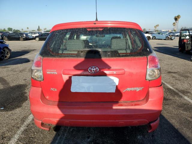 2T1KR32E27C634340 - 2007 TOYOTA COROLLA MA XR RED photo 6