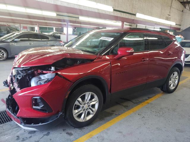 3GNKBCRS7MS556224 - 2021 CHEVROLET BLAZER 2LT RED photo 1