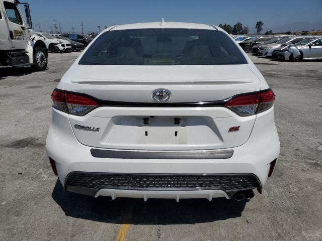 JTDS4MCE8NJ082282 - 2022 TOYOTA COROLLA SE WHITE photo 6
