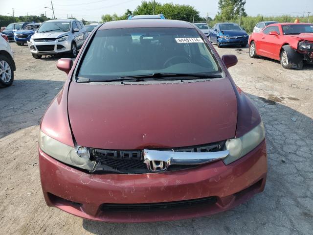 19XFA1F63BE001596 - 2011 HONDA CIVIC LX-S 红色 照片 5