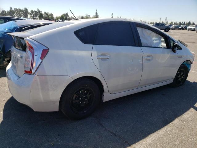 JTDKN3DU8F1913844 - 2015 TOYOTA PRIUS WHITE photo 3