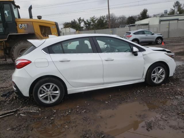 3G1BE6SM1JS652125 - 2018 CHEVROLET CRUZE LT WHITE photo 3