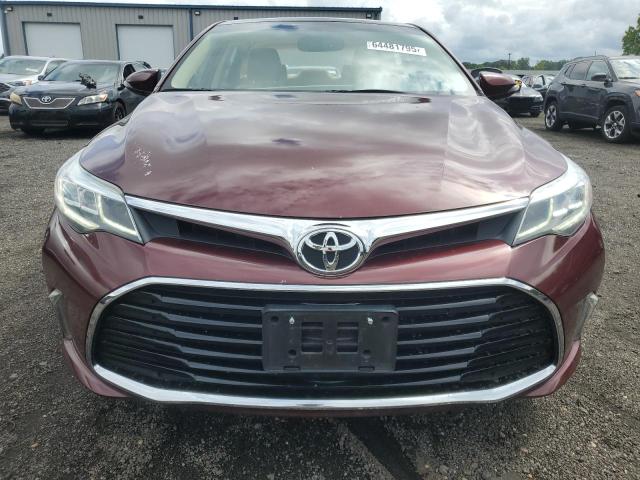 4T1BK1EBXGU206654 - 2016 TOYOTA AVALON XLE BURGUNDY photo 5