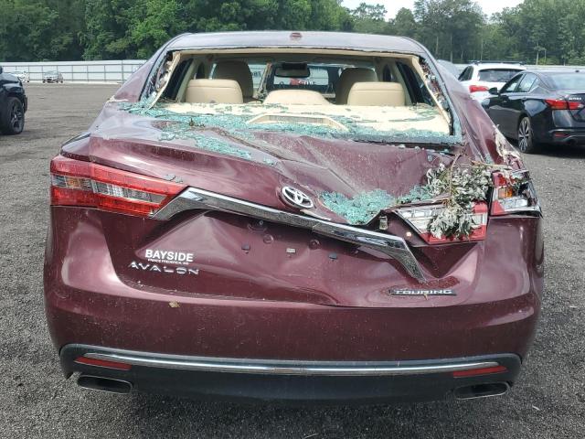 4T1BK1EBXGU206654 - 2016 TOYOTA AVALON XLE BURGUNDY photo 6