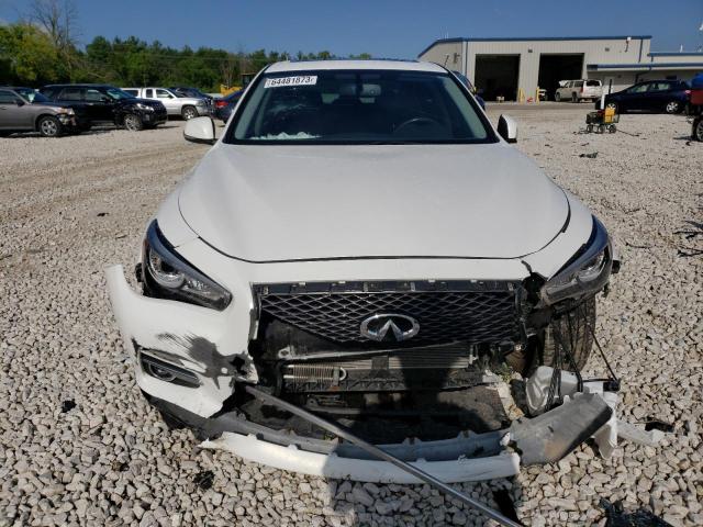 JN1BV7AR2FM393441 - 2015 INFINITI Q50 BASE WHITE photo 5