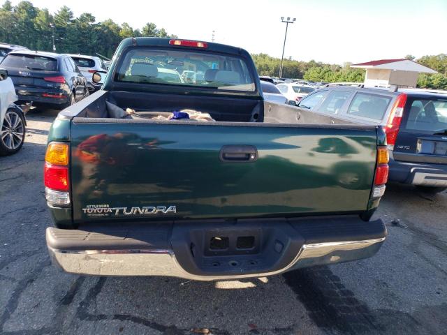 5TBRN3411YS001107 - 2000 TOYOTA TUNDRA ACCESS CAB SR5 GREEN photo 6
