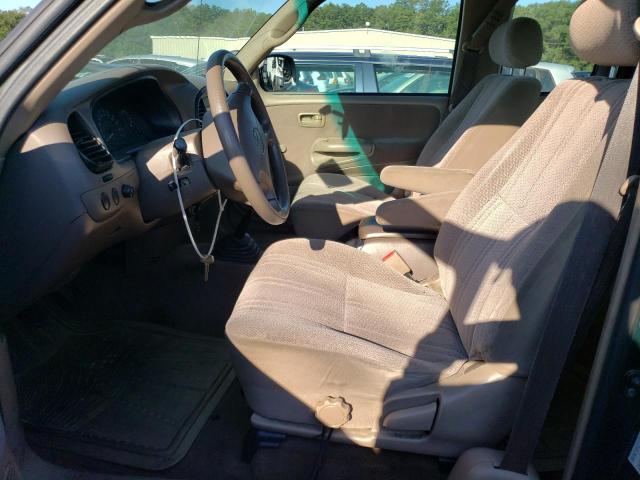 5TBRN3411YS001107 - 2000 TOYOTA TUNDRA ACCESS CAB SR5 GREEN photo 7