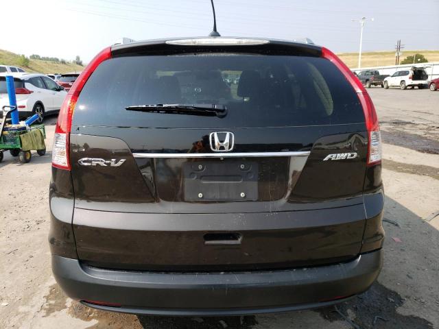 2HKRM4H76EH682493 - 2014 HONDA CR-V EXL BROWN photo 6