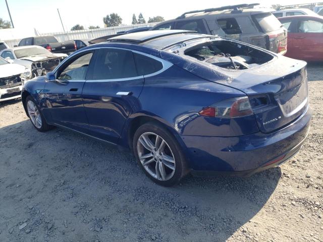 5YJSA1E28FF112996 - 2015 TESLA MODEL S Mavi foto 2