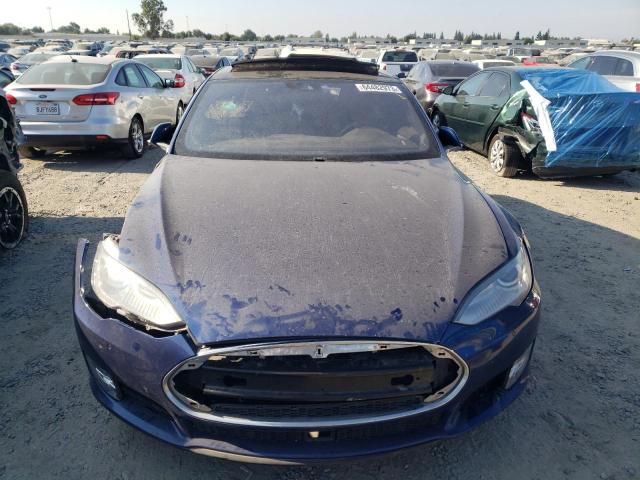 5YJSA1E28FF112996 - 2015 TESLA MODEL S Mavi foto 5