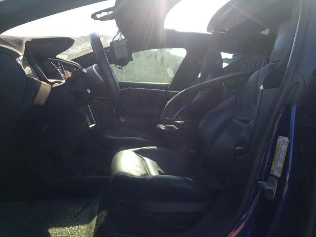 5YJSA1E28FF112996 - 2015 TESLA MODEL S Mavi foto 7