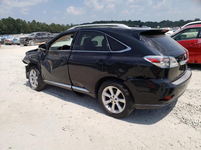 2T2ZK1BAXBC062779 - 2011 LEXUS RX 350 BLACK photo 2