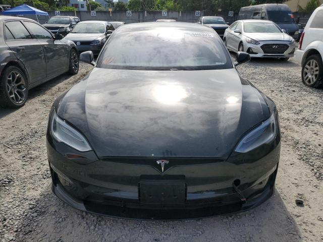 5YJSA1E50NF461658 - 2022 TESLA MODEL S Սև լուսանկար 5