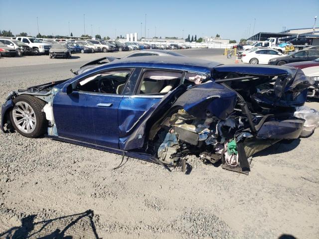 5YJSA1E13HF214863 - 2017 TESLA MODEL S Mavi foto 2