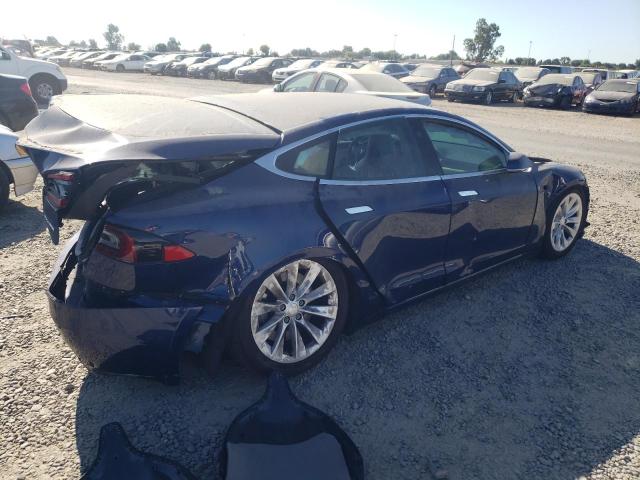 5YJSA1E13HF214863 - 2017 TESLA MODEL S Mavi foto 3