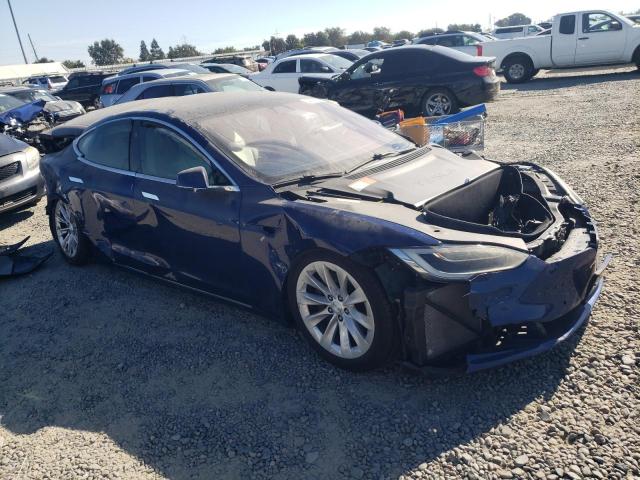 5YJSA1E13HF214863 - 2017 TESLA MODEL S Mavi foto 4