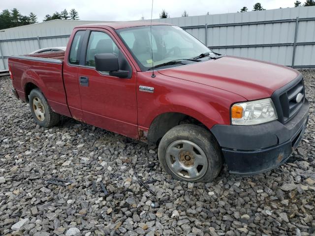 1FTRF12297NA74606 - 2007 FORD F150 RED photo 4