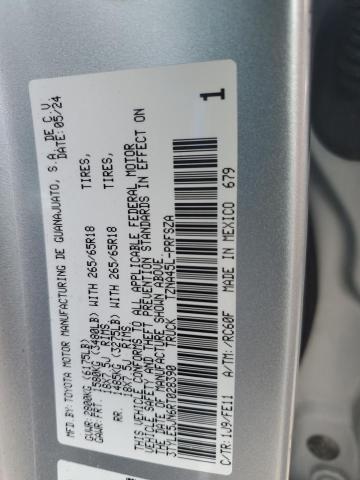 3TYLE5JN6RT028390 - 2024 TOYOTA TACOMA DOUBLE CAB Gümüş foto 13
