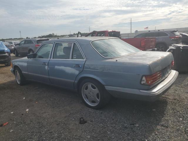 WDBCA35D6HA360093 - 1987 MERCEDES-BENZ 420 SEL BLUE photo 2