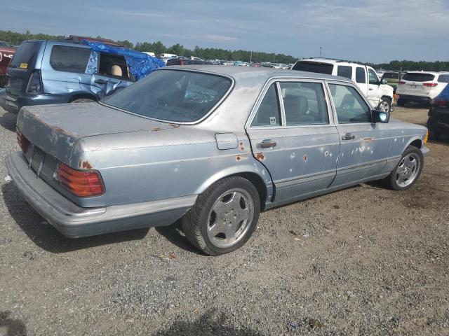 WDBCA35D6HA360093 - 1987 MERCEDES-BENZ 420 SEL BLUE photo 3