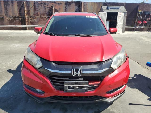 3CZRU5H74GM723930 - 2016 HONDA HR-V EXL RED photo 5