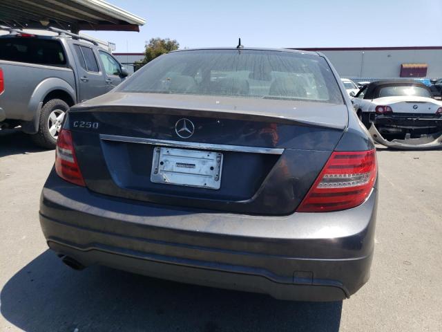 WDDGF4HB3DA779359 - 2013 MERCEDES-BENZ C 250 GRAY photo 6