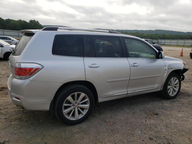 JTEDC3EH0C2008709 - 2012 TOYOTA HIGHLANDER HYBRID LIMITED SILVER photo 3