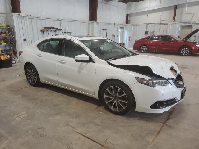 19UUB3F71FA004368 - 2015 ACURA TLX ADVANCE WHITE photo 4