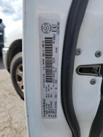 3C6TR4JT5GG291126 - 2016 RAM 2500 SLT თეთრი ფოტო 12