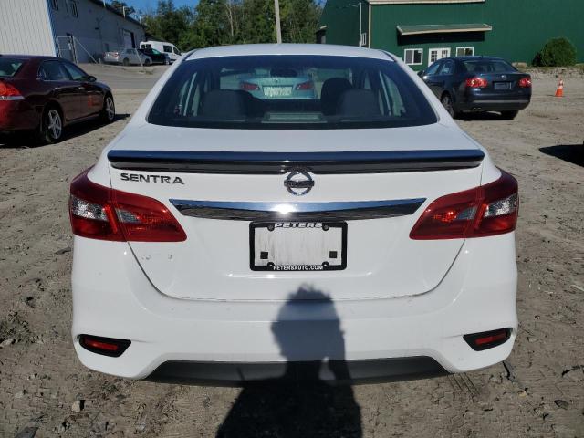 3N1AB7APXJY322187 - 2018 NISSAN SENTRA S WHITE photo 6