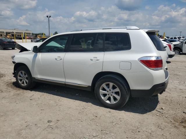 5TDBK3EH2CS135002 - 2012 TOYOTA HIGHLANDER BASE Biały zdjęcie 2