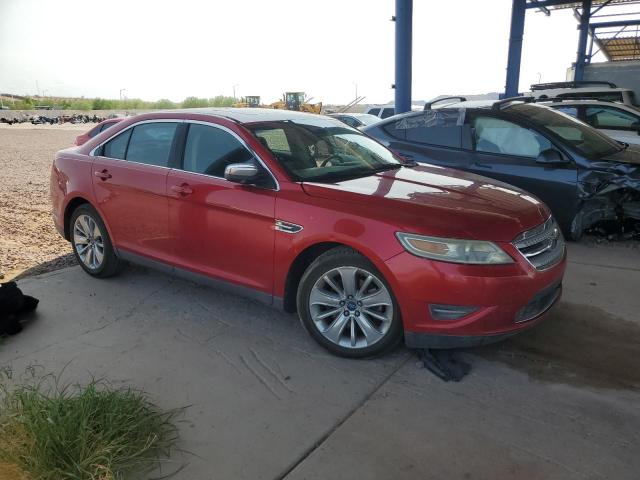 1FAHP2FW1AG121771 - 2010 FORD TAURUS LIMITED RED photo 4