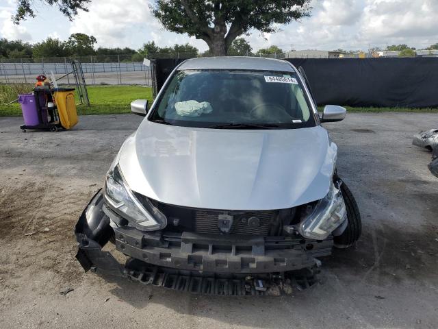 3N1AB7APXKY295509 - 2019 NISSAN SENTRA S SILVER photo 5