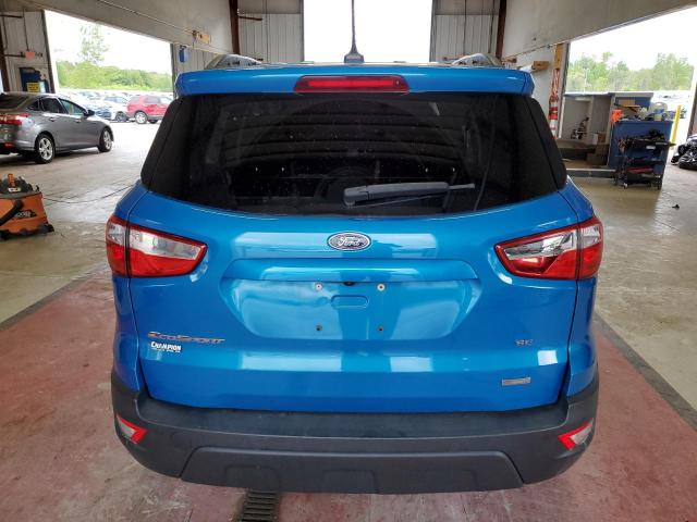 MAJ3P1TE7JC214544 - 2018 FORD ECOSPORT SE BLUE photo 6