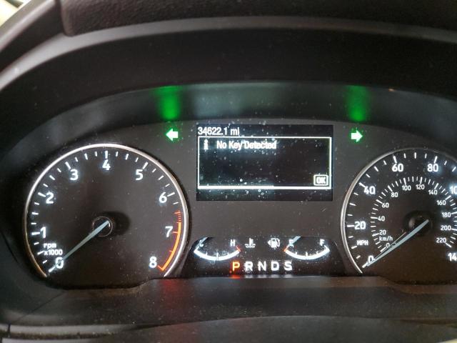 MAJ3P1TE7JC214544 - 2018 FORD ECOSPORT SE BLUE photo 9