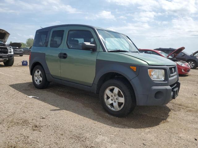 5J6YH28543L042935 - 2003 HONDA ELEMENT EX Yaşıl foto 4